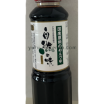 自然の味 国産原料のめんつゆのボトル